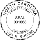 North Carolina Professional Engineer Seal